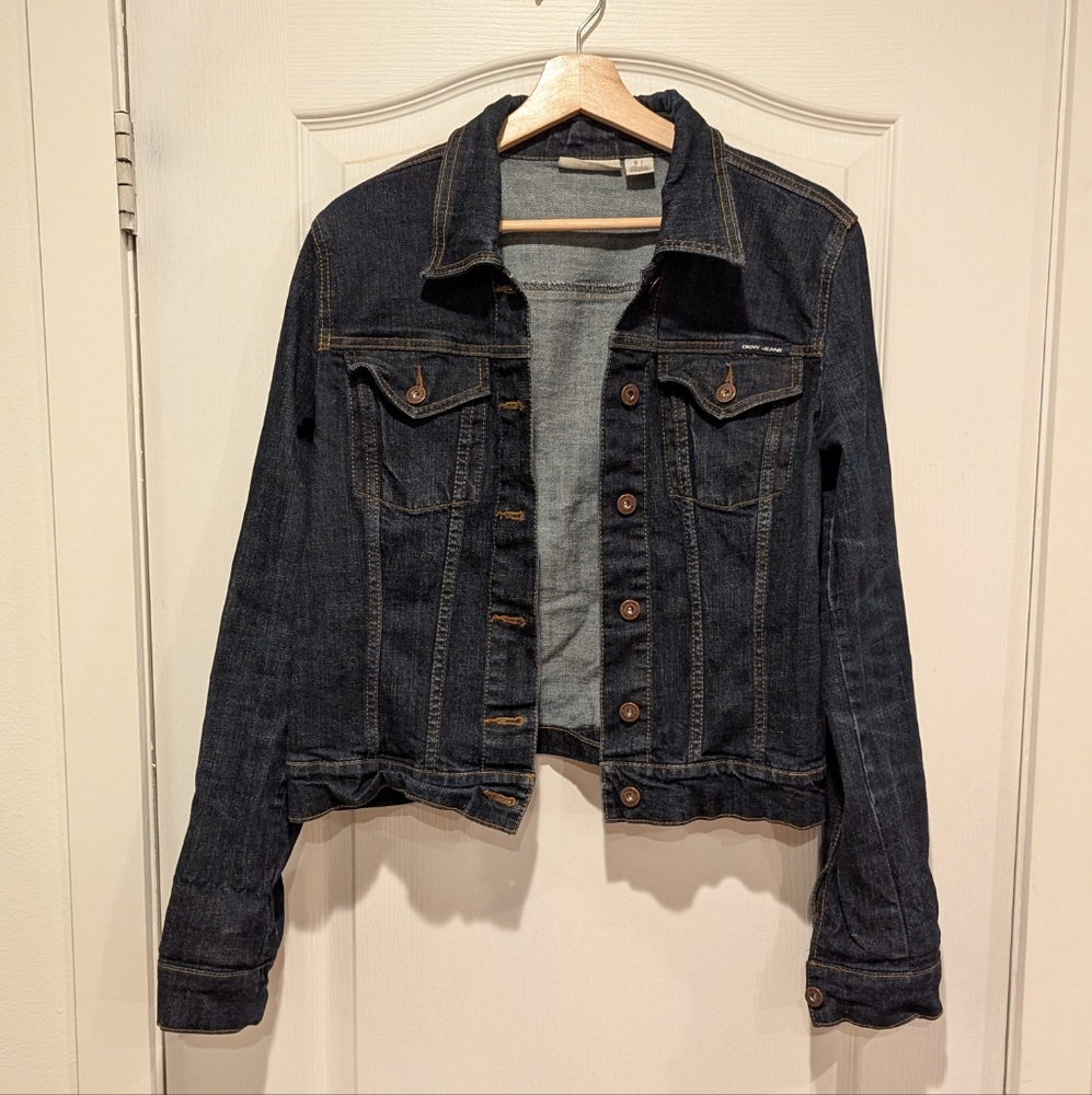 DKNY Dark Blue Jean Jacket
